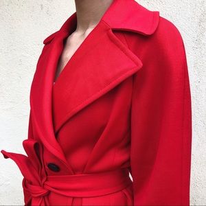 Vintage Red Coat